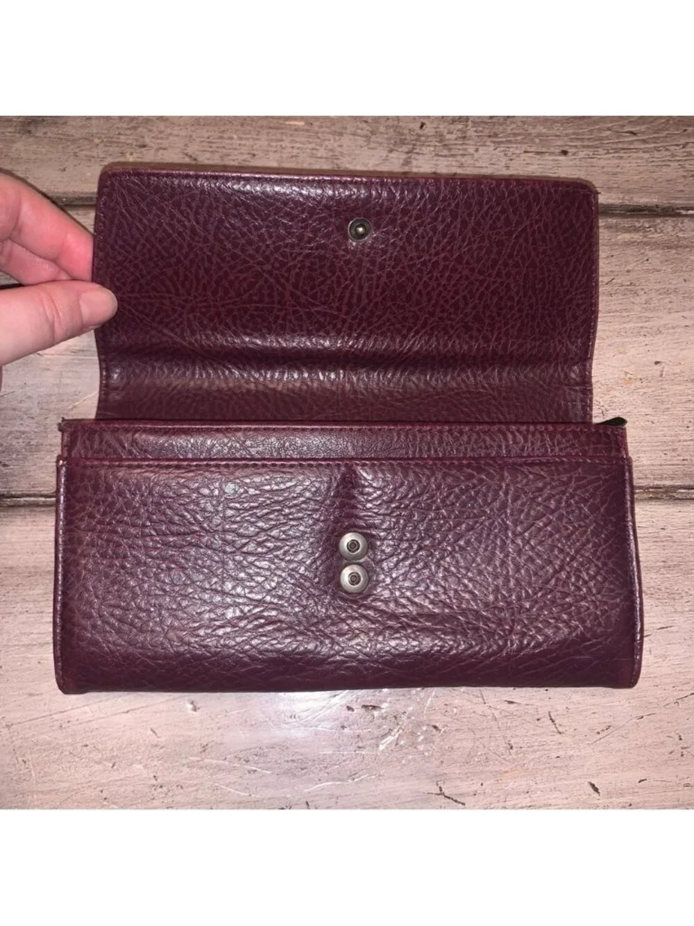 Matt and nat faux leather wallet purple